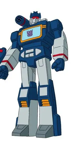 ai character: soundwave background