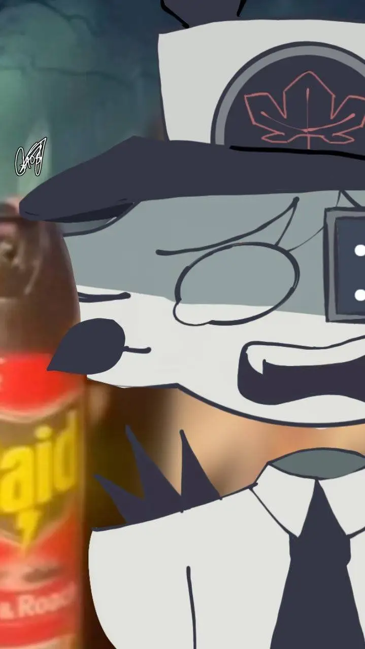ai character: Mr Barrel  background