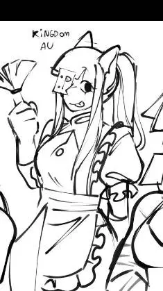ai character: Kingdom AU Lurde background