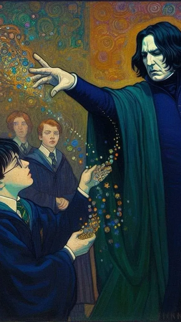 ai character: Snape_Basement background