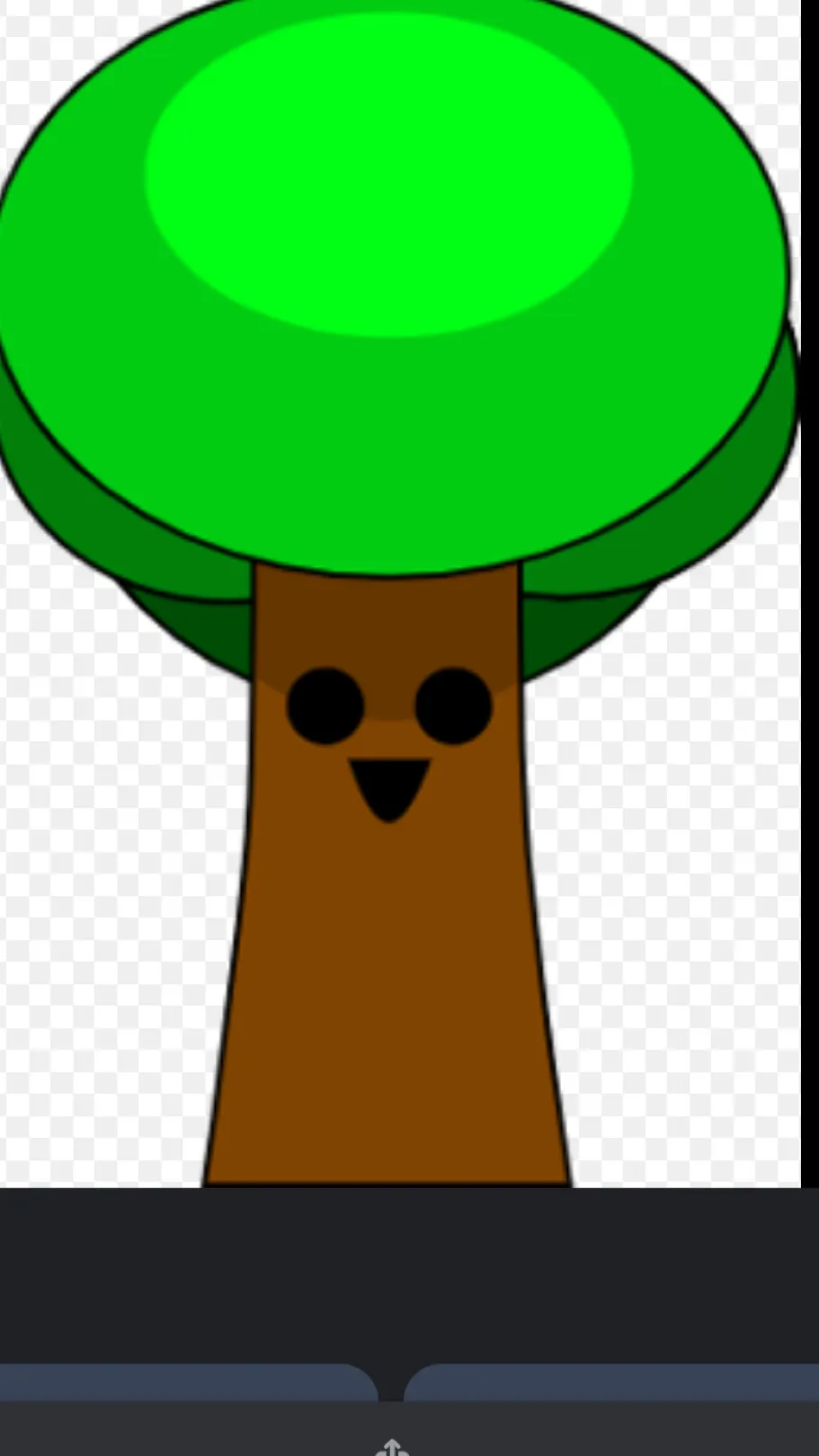 ai character: Mr Tree background