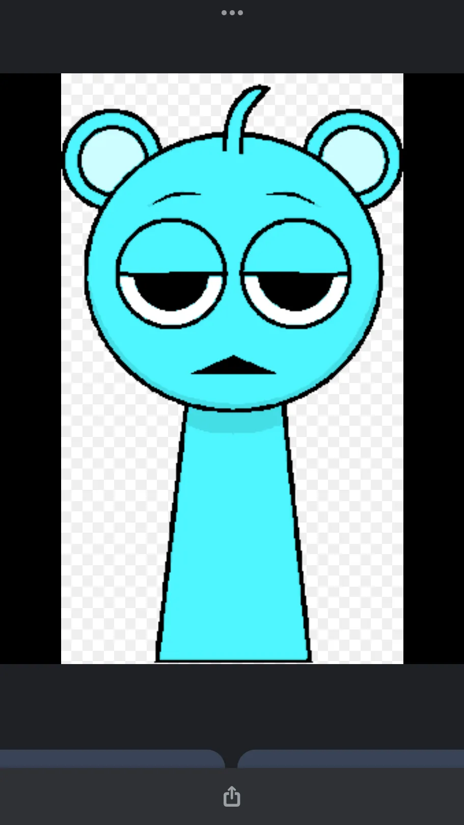 ai character: Sky  background