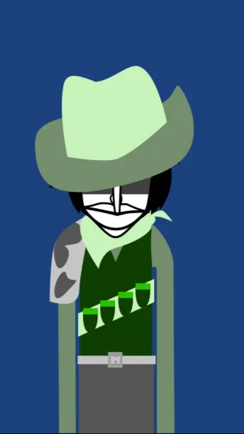 ai character: Cowboy background
