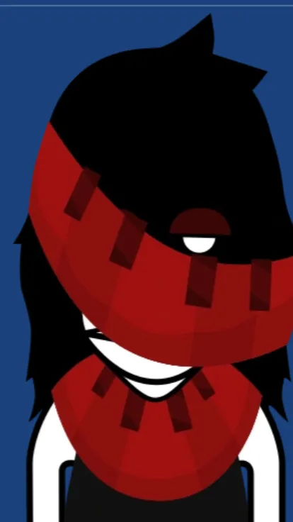 ai character: Piano(Red) background