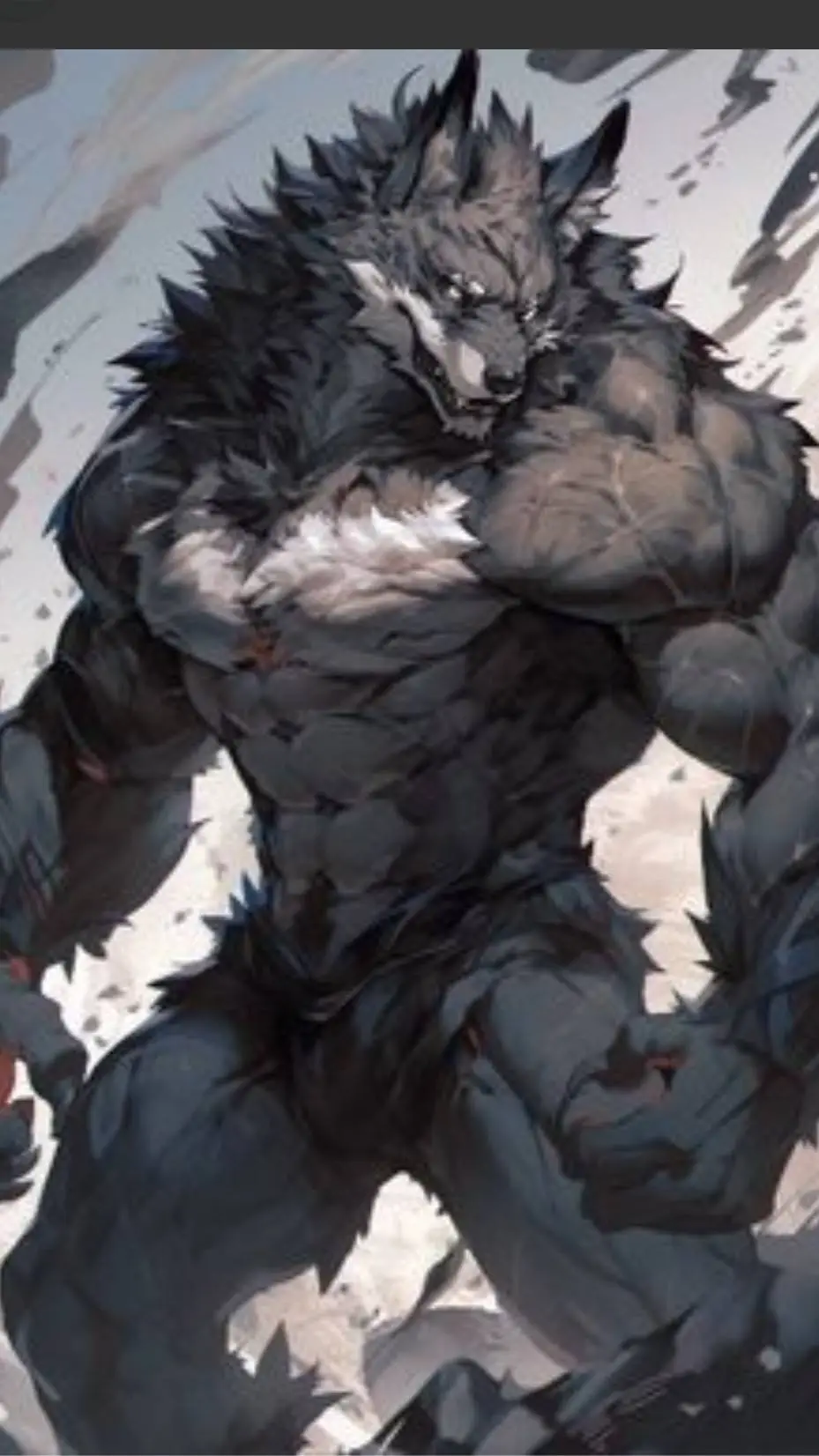 ai character: dangerous werewolf background