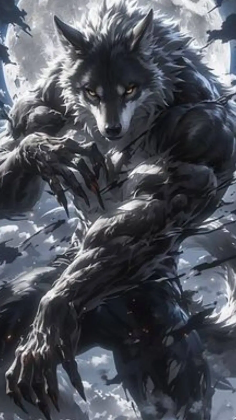 ai character: mean killer we're  background