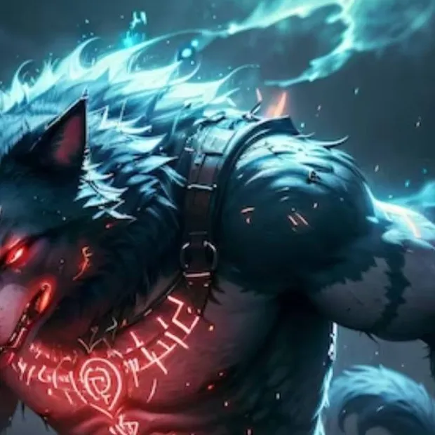 chat with ai character: mean werewolf 