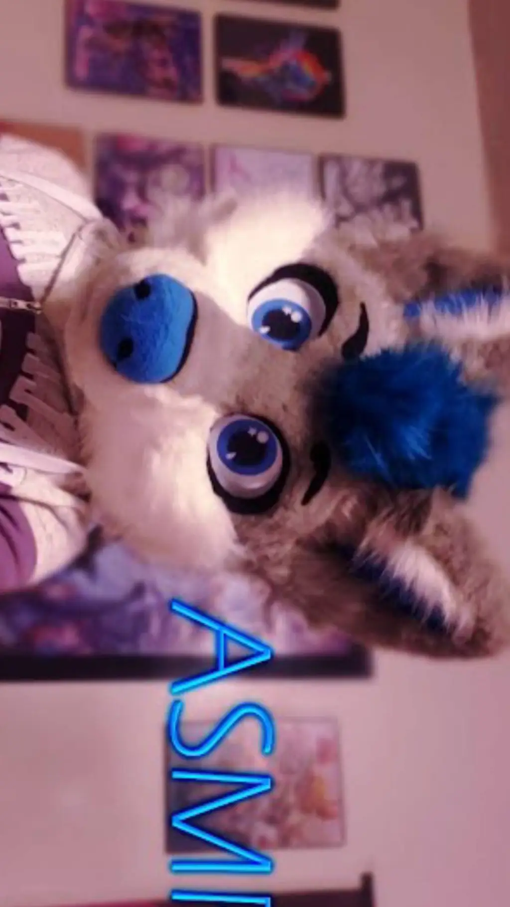 ai character: snowball background