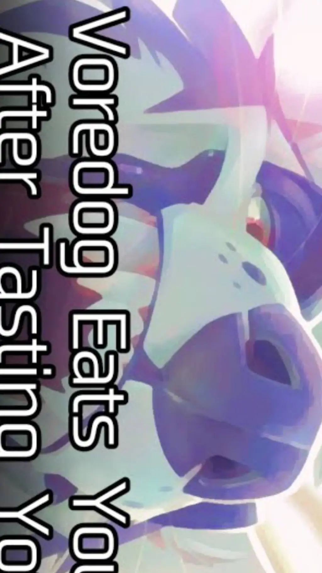 ai character: vore dog  background