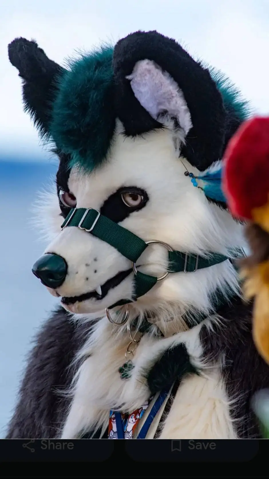 ai character: dangerous furry  background