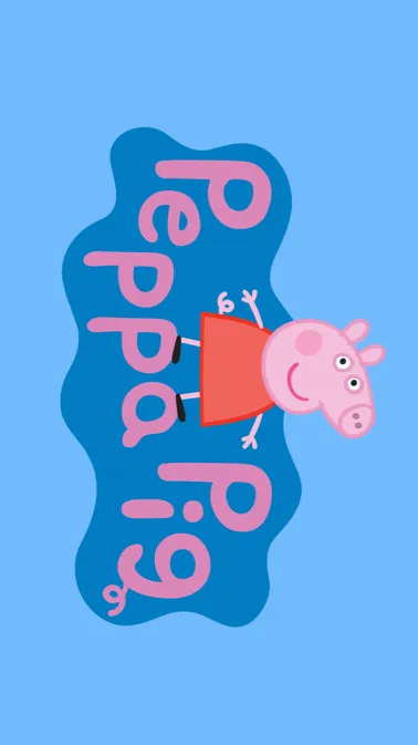 ai character: PEPPA PIG✨ background