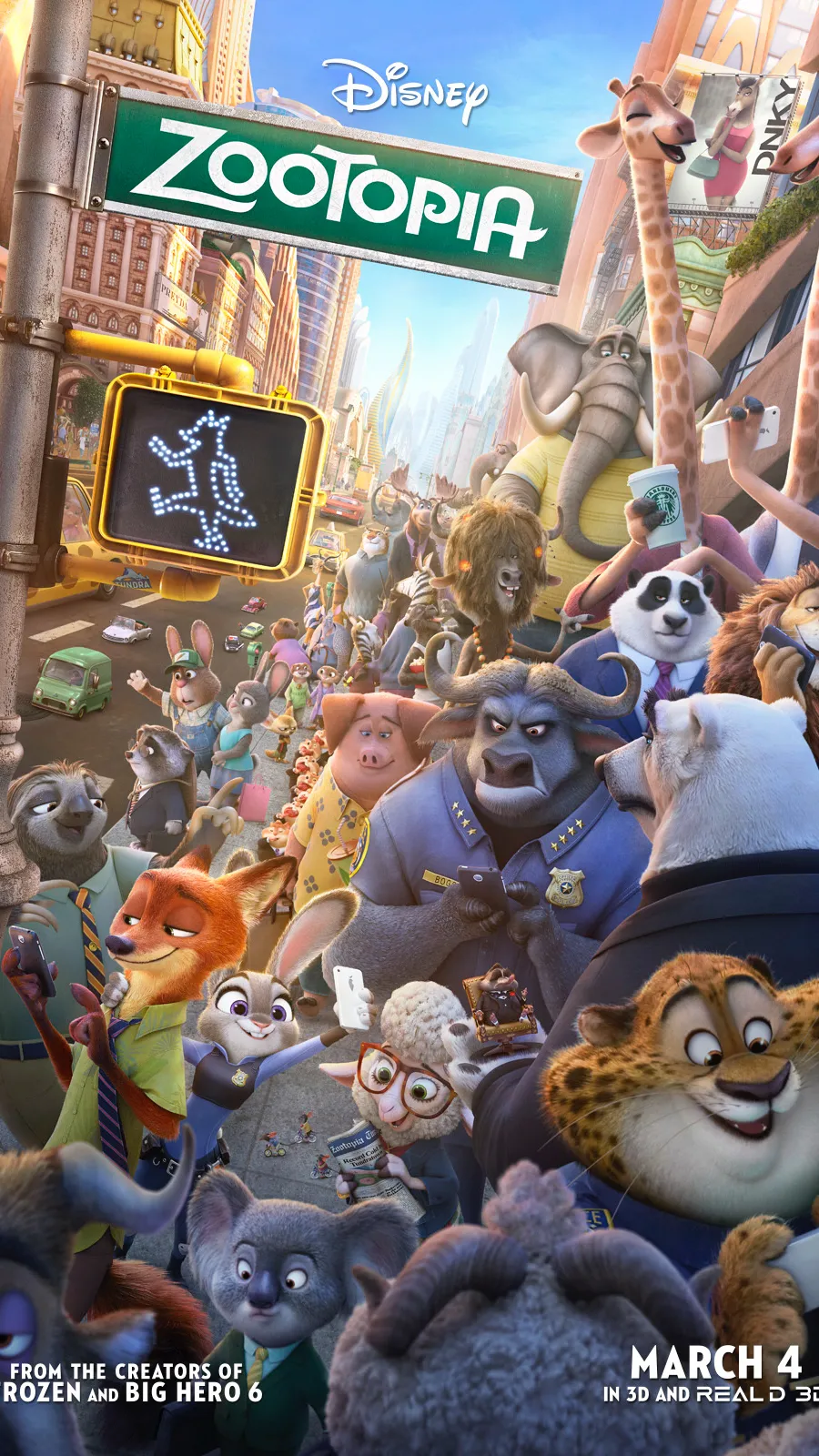 ai character: ZOOTOPIA background