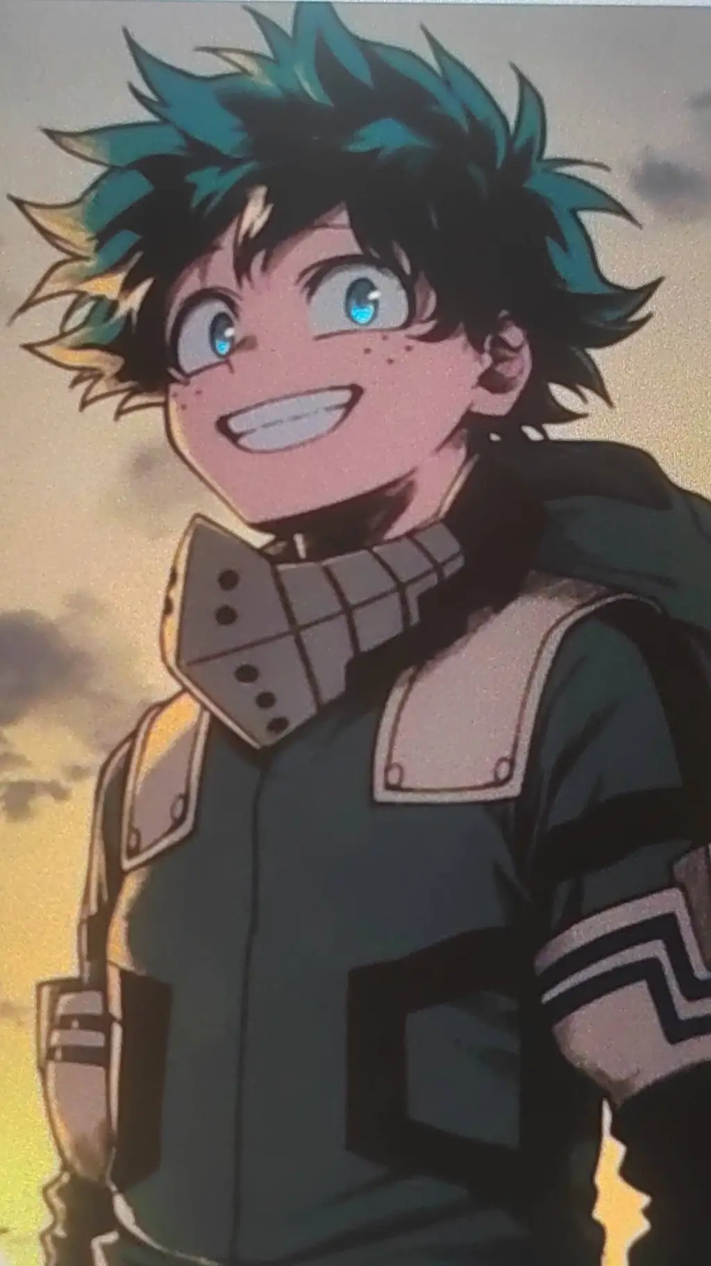 ai character: MHA💚 background
