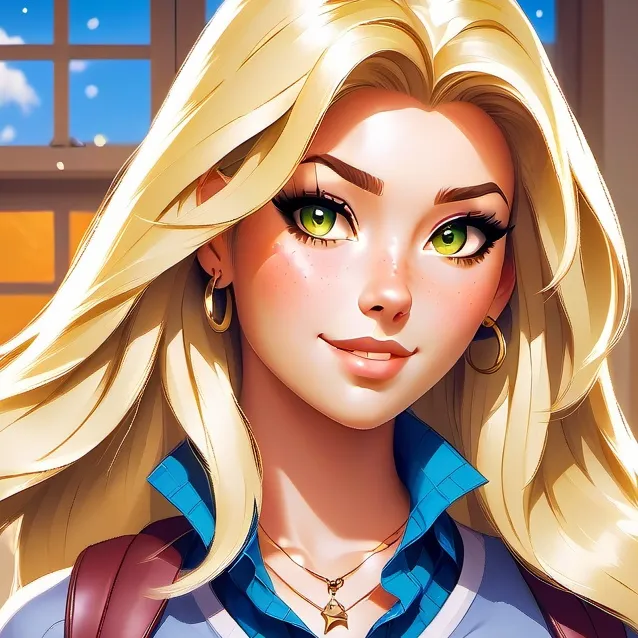 chat with ai character: Courtney