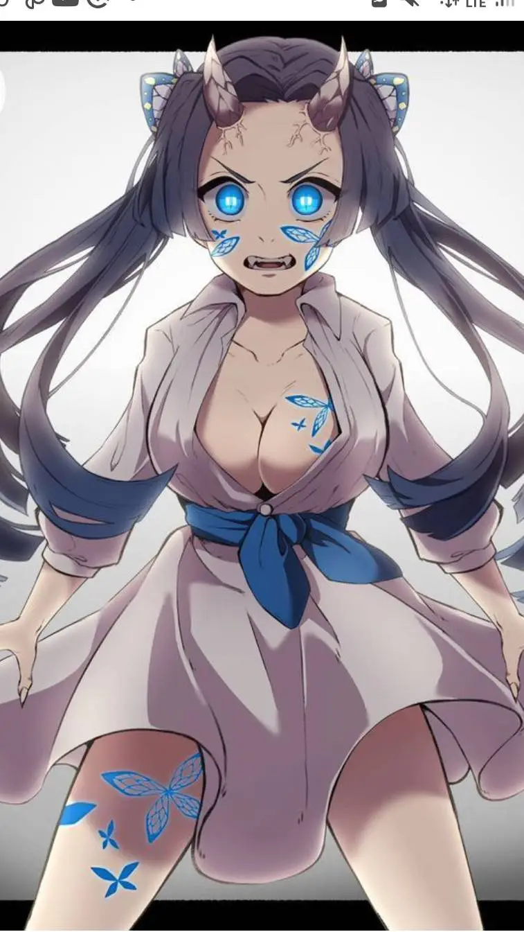 ai character: aoi demon background