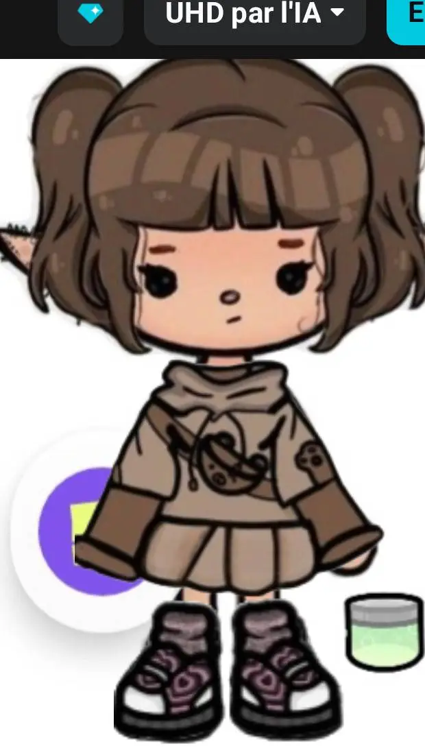 ai character: adel background