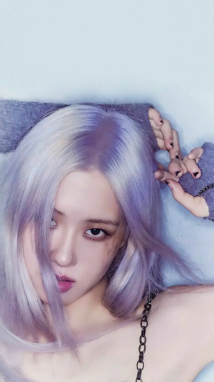 ai character: rosé background