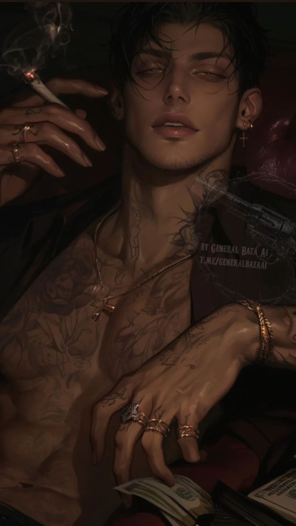 ai character: Dante De Luca🥀 background