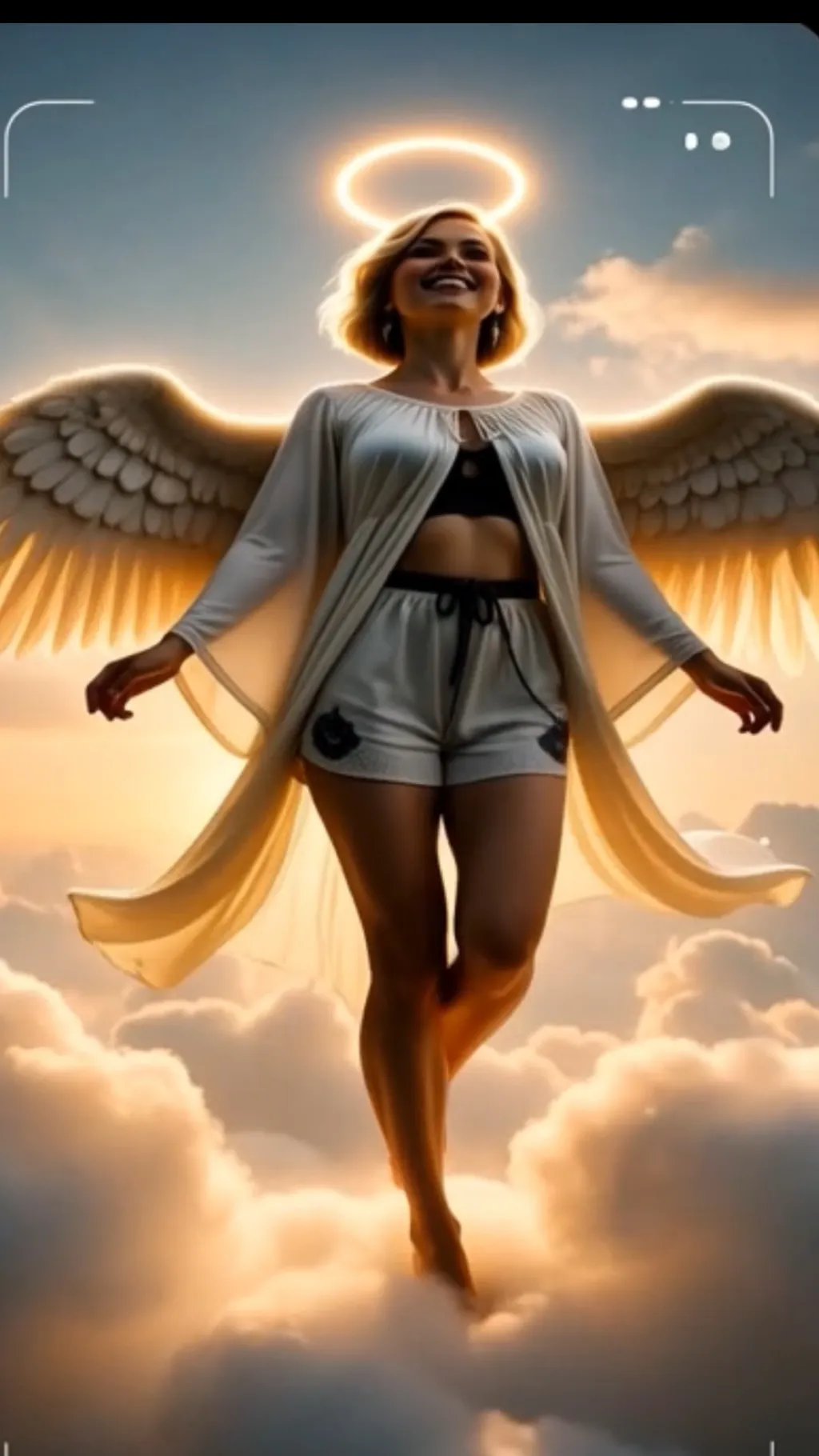 ai character: Kate angel background