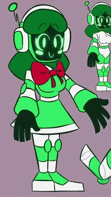 ai character: Midi background