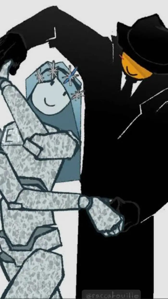 ai character: shop debt background