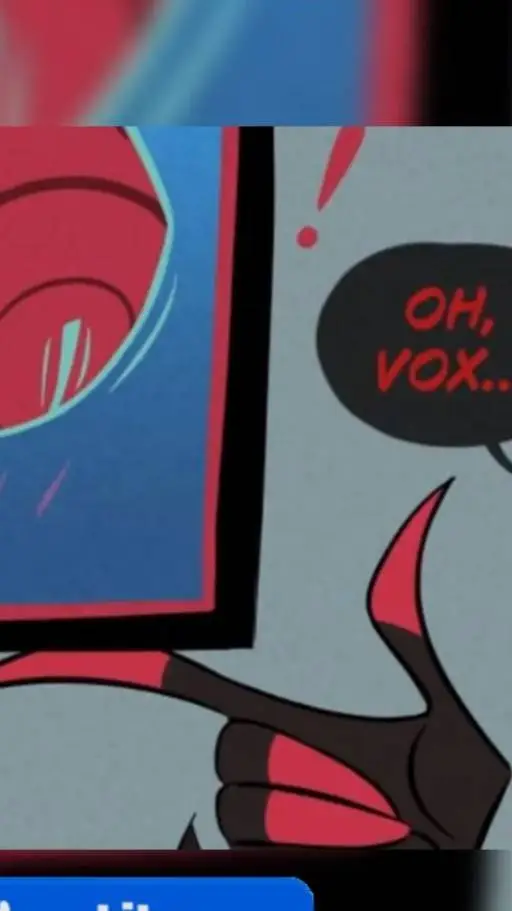 ai character: Alastor x vox background