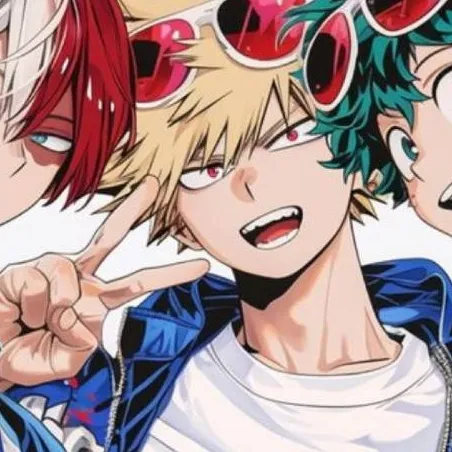 chat with ai character: Shoto,Bakugo&Deku