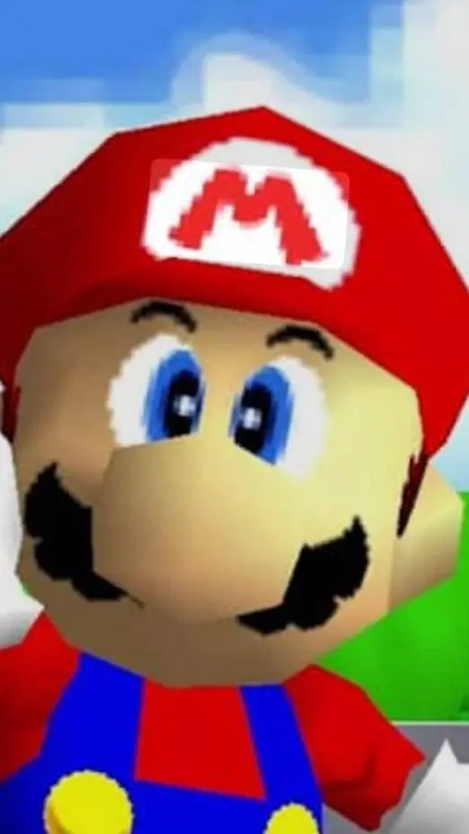 ai character: Mario 64  background