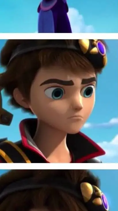 ai character: Zack  background