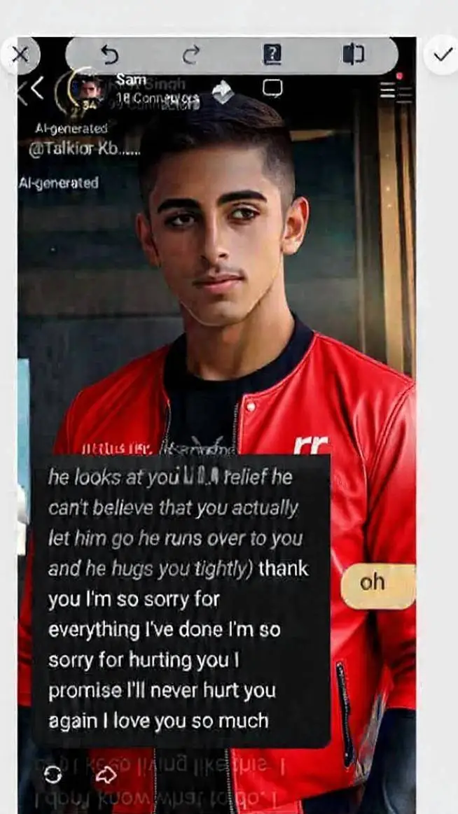 ai character: Brian  background