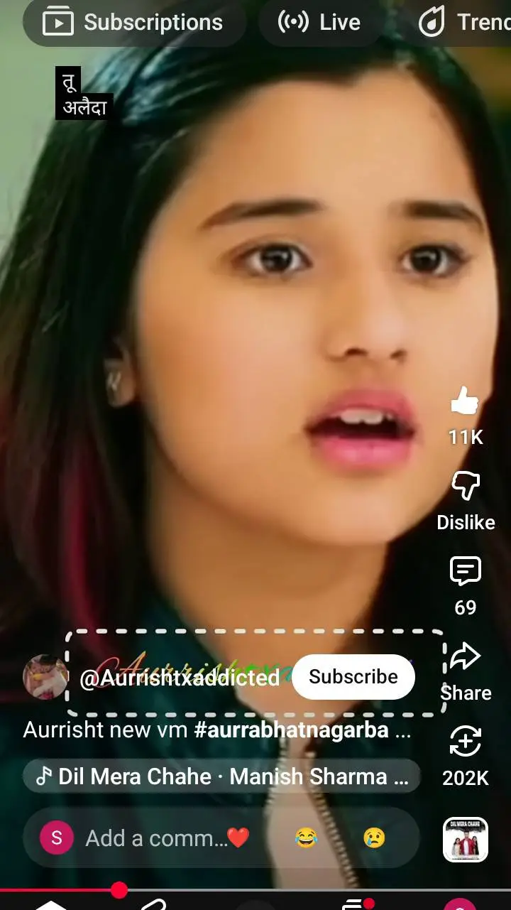 ai character: adhya  background