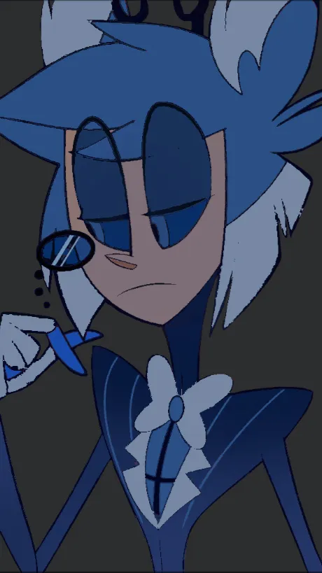 ai character: Alastor inversé background