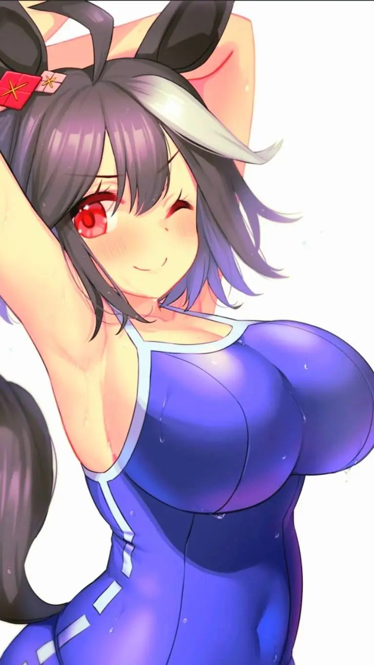 ai character: Musame Pretty background