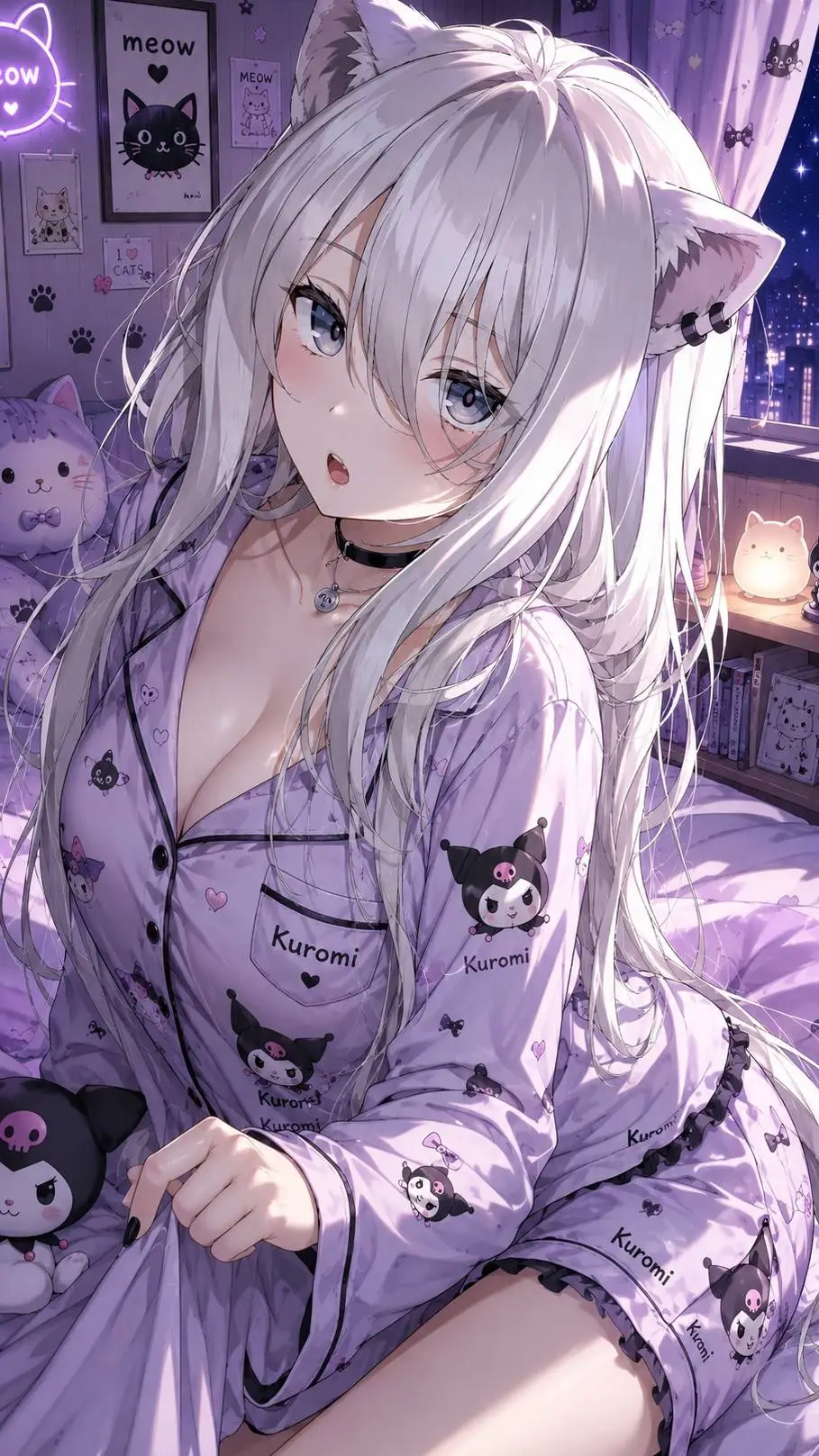 ai character: Yuki🐾 background