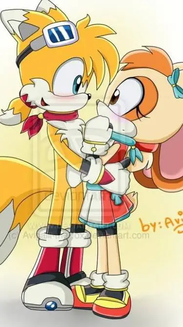 ai character: Hijo de Tails y Cr background
