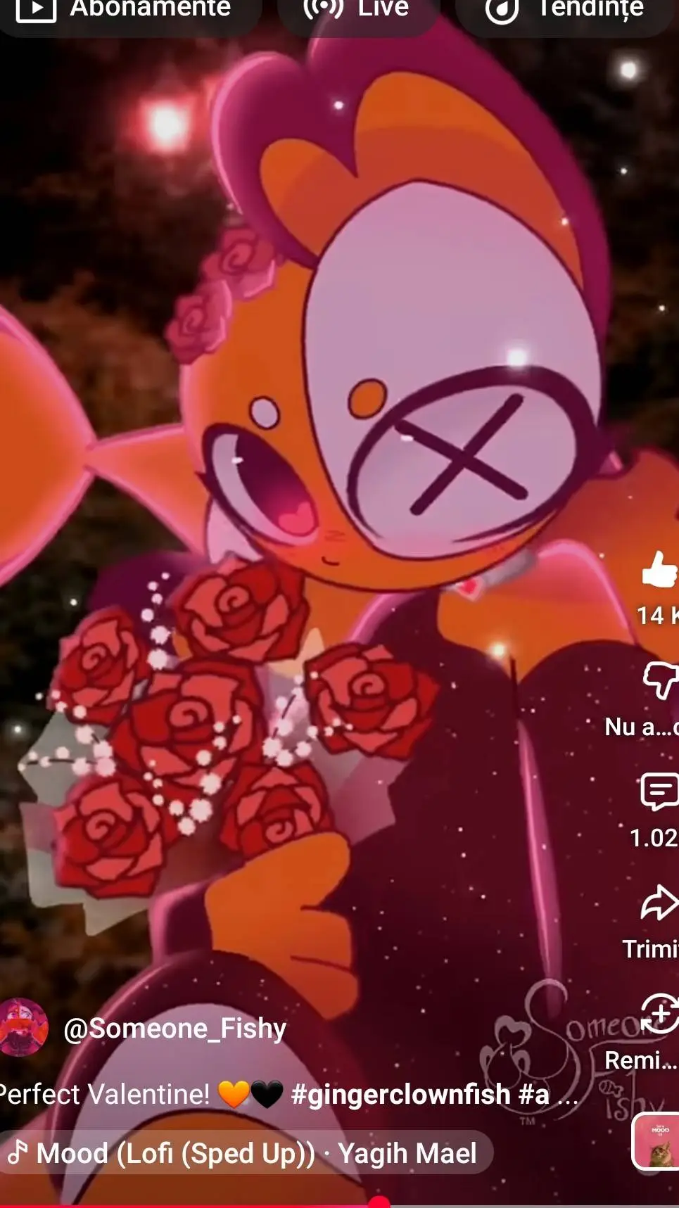 ai character: Ginger background