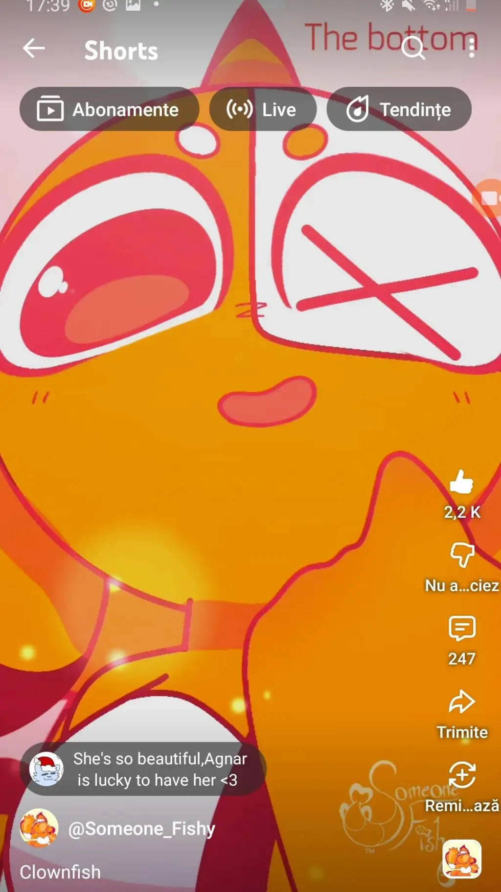 ai character: someone fishy  background