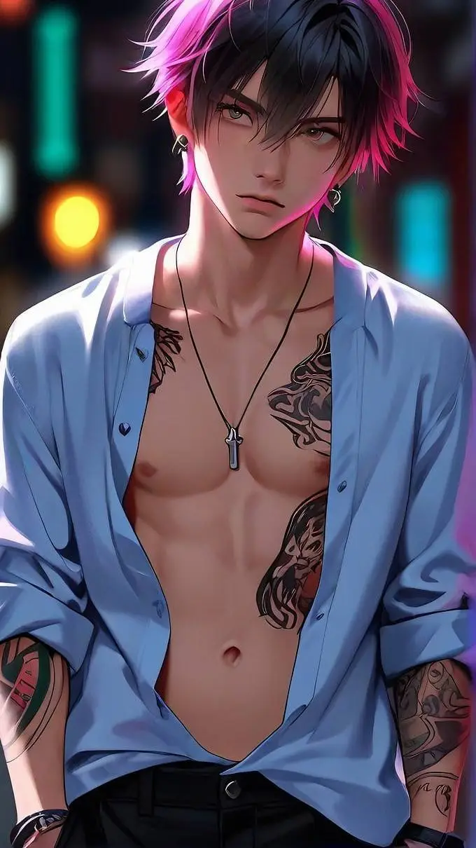 ai character: Sacha  background