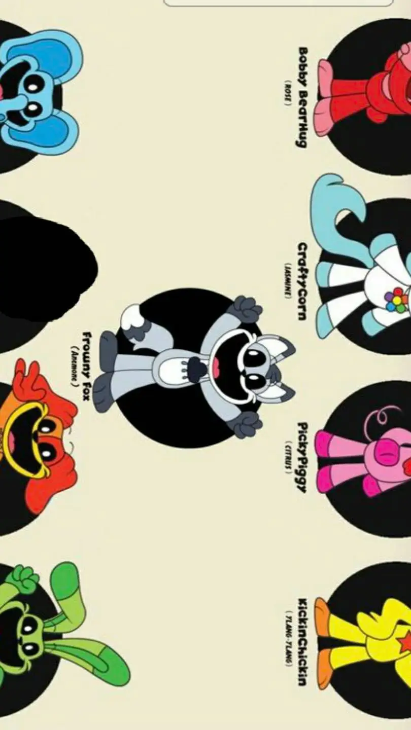 ai character: Frowny fox  background