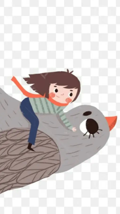 ai character: Eres un gran ave background