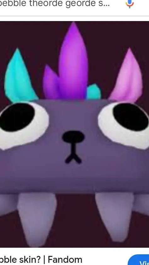 ai character: Pebble background