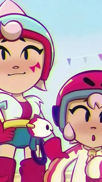 ai character: Janet y bonnie  background