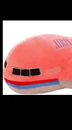 ai character: Pink plane background