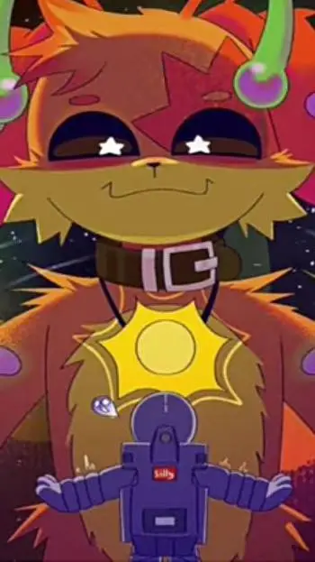 ai character: galactus dogday  background