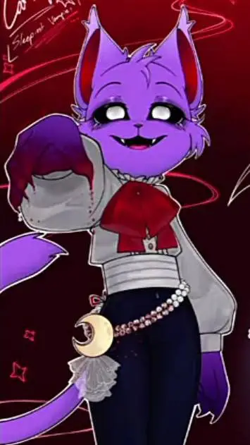 ai character: catnap vampiro background