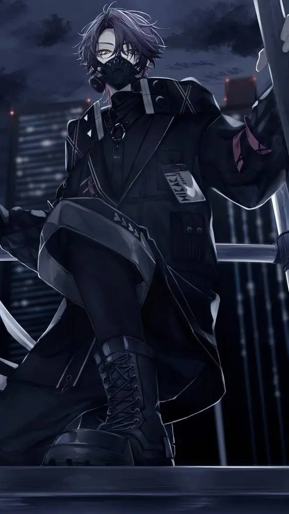 ai character: Jirō🔹️_🎑 background