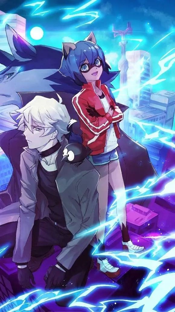 ai character: Brand New Animal 🐺 background