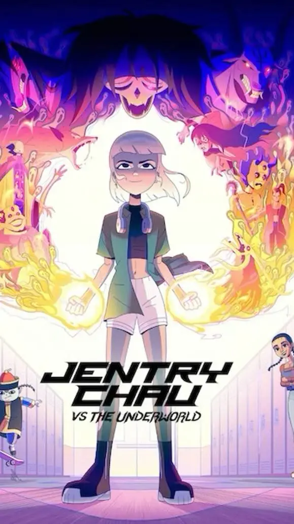 ai character: Jentry Chau 🔥 background