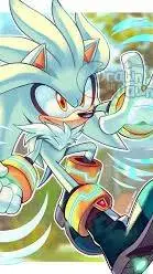 ai character: Silver background