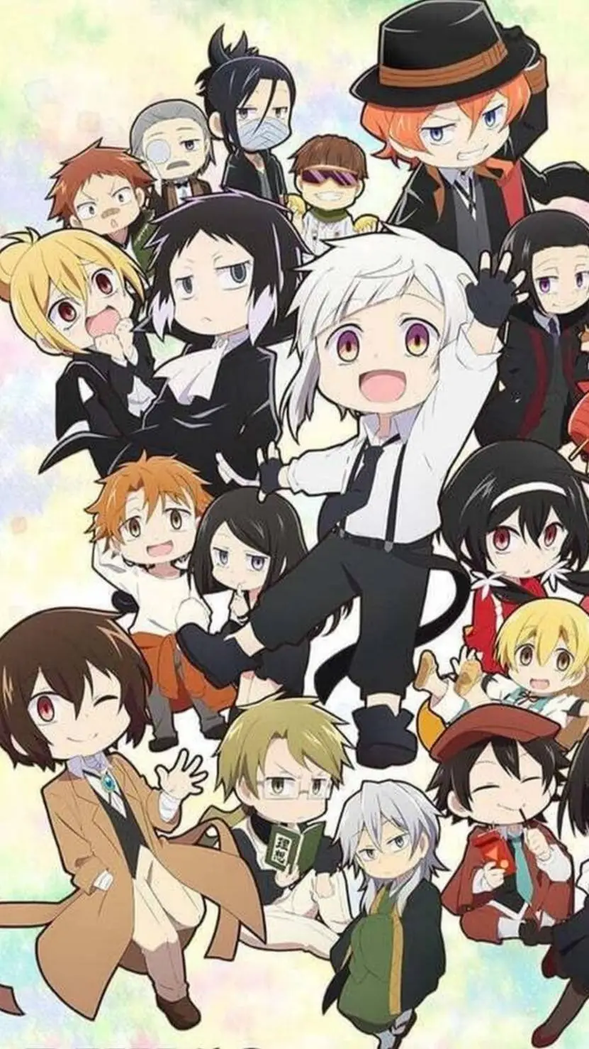 ai character: Bungo stray dogs🔪🩸 background